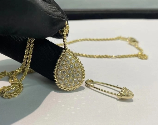  Serpent Boheme Pendant 18K Gold Motif Pendant Set With Pave Diamonds