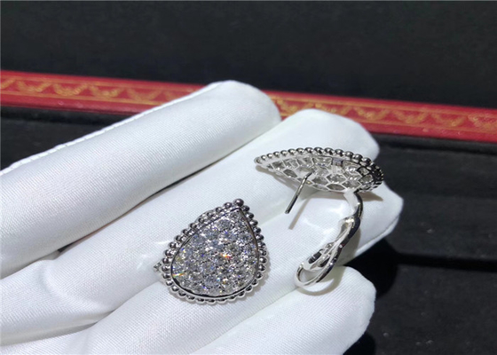 Serpent Boheme L Motif Ear Clips Set Full Diamond Paved