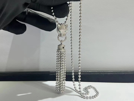 Brand 18K Szmaragdy i diamenty z białego złota