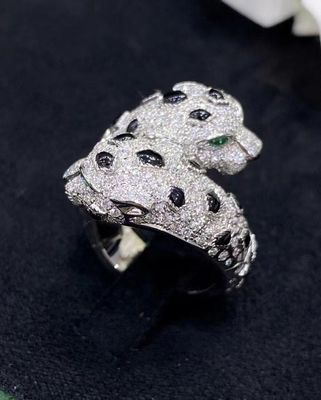 VVS Clarity 18k Gold Luxury Brand Jewelry High-End Personalizowane opakowania