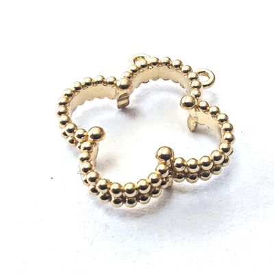 Custom Brand 18k złoto Vintage Malakit zawieszenie montaż biżuterii