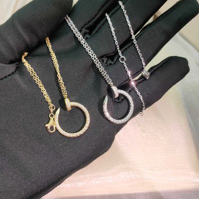 Wysokiej czystości 18K złoty diament biżuteria w nowoczesnym stylu i bezfloweracja diament kamienie szlachetne