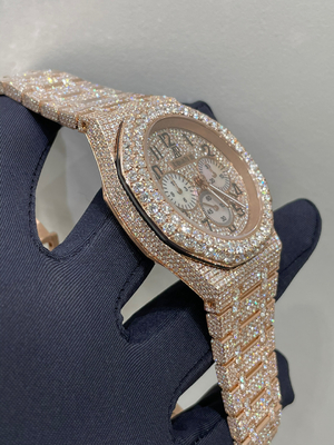 Full Diamond Luxury Watch Vvs Moissanite Watches For Man Rapper / Zegarki dla mężczyzny rapera